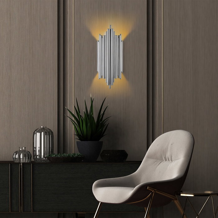 Opviq Reis - 13342 Lámpara de pared cromada Opviq Reis - 13342 Lámpara de pared cromada